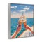 Stupell Industries Ice Cream Cheers on Boat Framed Giclee, design by Ziwei Li
